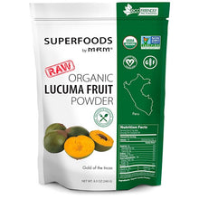 Load image into Gallery viewer, MRM RAW Organic Lucuma Fruit Powder 8.5 oz (240g)