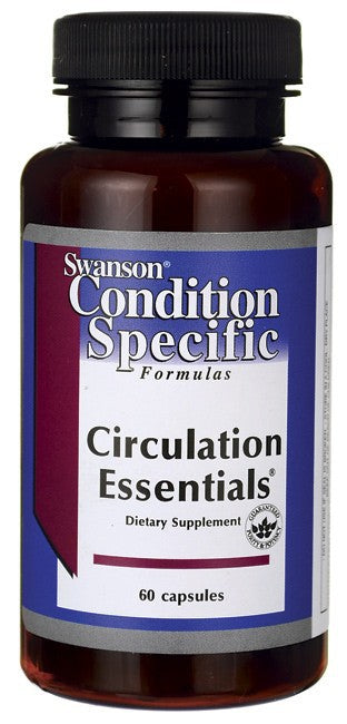 Swanson Condition Specific Formulas Circulation Essentials 60 Capsules