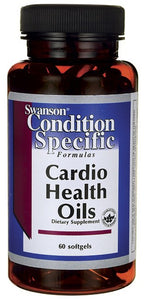 Swanson Condition Specific Formulas Cardio Health Oils 60 Softgels