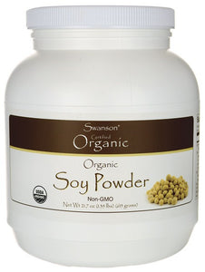 Swanson Organic Soy Powder 21.7 Oz
