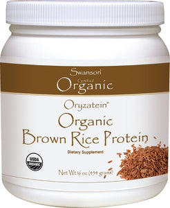 Swanson Organic Organic Brown Rice Protein 1 Lb (454gm)
