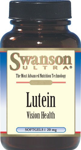 Swanson Ultra Lutein 20mg 60 Softgels