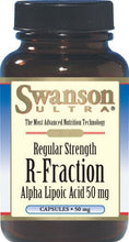 Load image into Gallery viewer, Swanson Ultra Regular Strength R-Fraction Alpha Lipoic Acid 50mg 60 Capsules