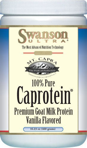 Swanson Ultra 100% Pure Caprotein Van 16.23 Oz (460gm)
