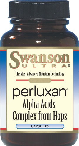 Swanson Ultra Perluxan Alpha Acids Complex from Hops 500mg 60 Capsules