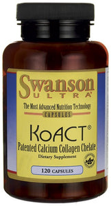 Swanson Ultra KoACT Calcium Collagen Chelate 120 Capsules