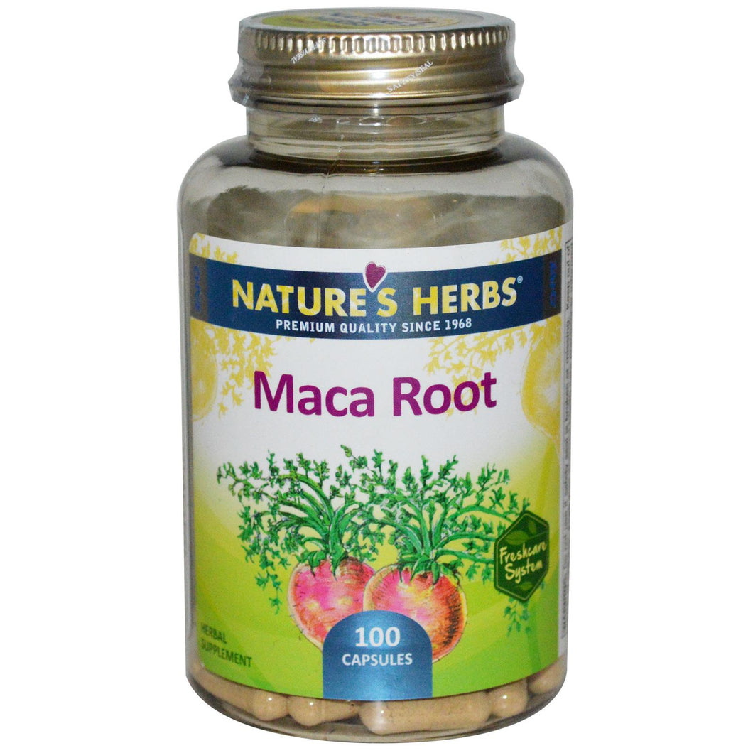 Nature's Herbs, Maca Root, 100 Capsules ...VOLUME DISCOUNT