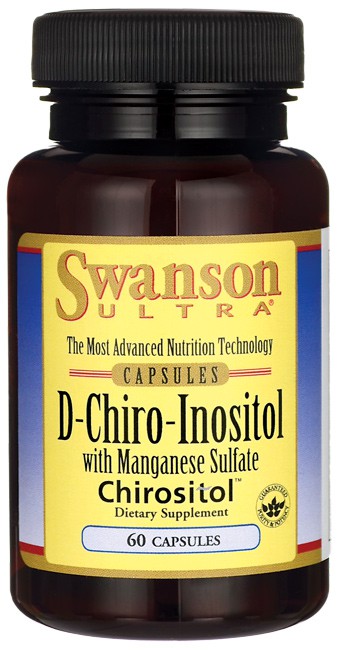Swanson Ultra D-Chiro-Inositol 60 Caps - Dietary Supplement