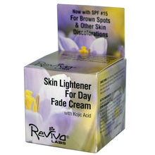 Load image into Gallery viewer, Reviva Labs, Skin Lightner For Day, Fade Cream with Kojic Acid, 42 grams