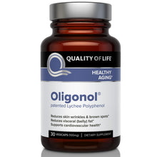 Load image into Gallery viewer, Quality of Life Labs Oligonol 100mg 30 Veggie Caps