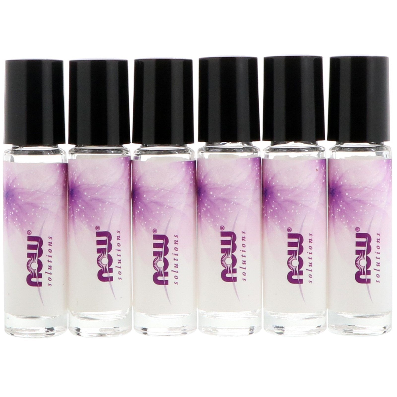 Now Foods Empty Roll-On 10ml (1/3 fl. oz.) Glass Bottles 6 - 1/3 fl oz (10ml) Bottles