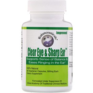 Balanceuticals Clear Eye & Sharp Ear 500mg 60 Vegetarian Capsules