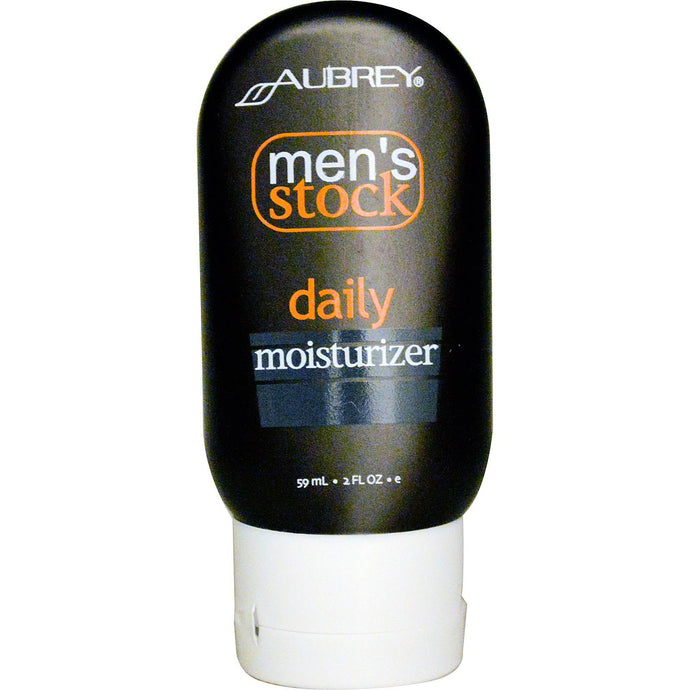 Aubrey Organics, Men's stock, Daily Moisturiser, 59 ml 2 fl oz