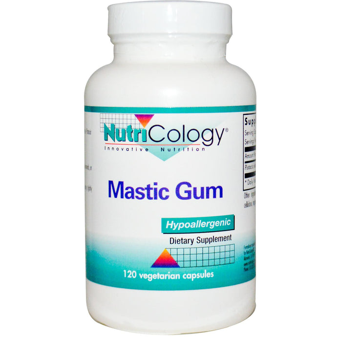 Nutricology Mastic Gum 120 Veggie Capsules - Dietary Supplement