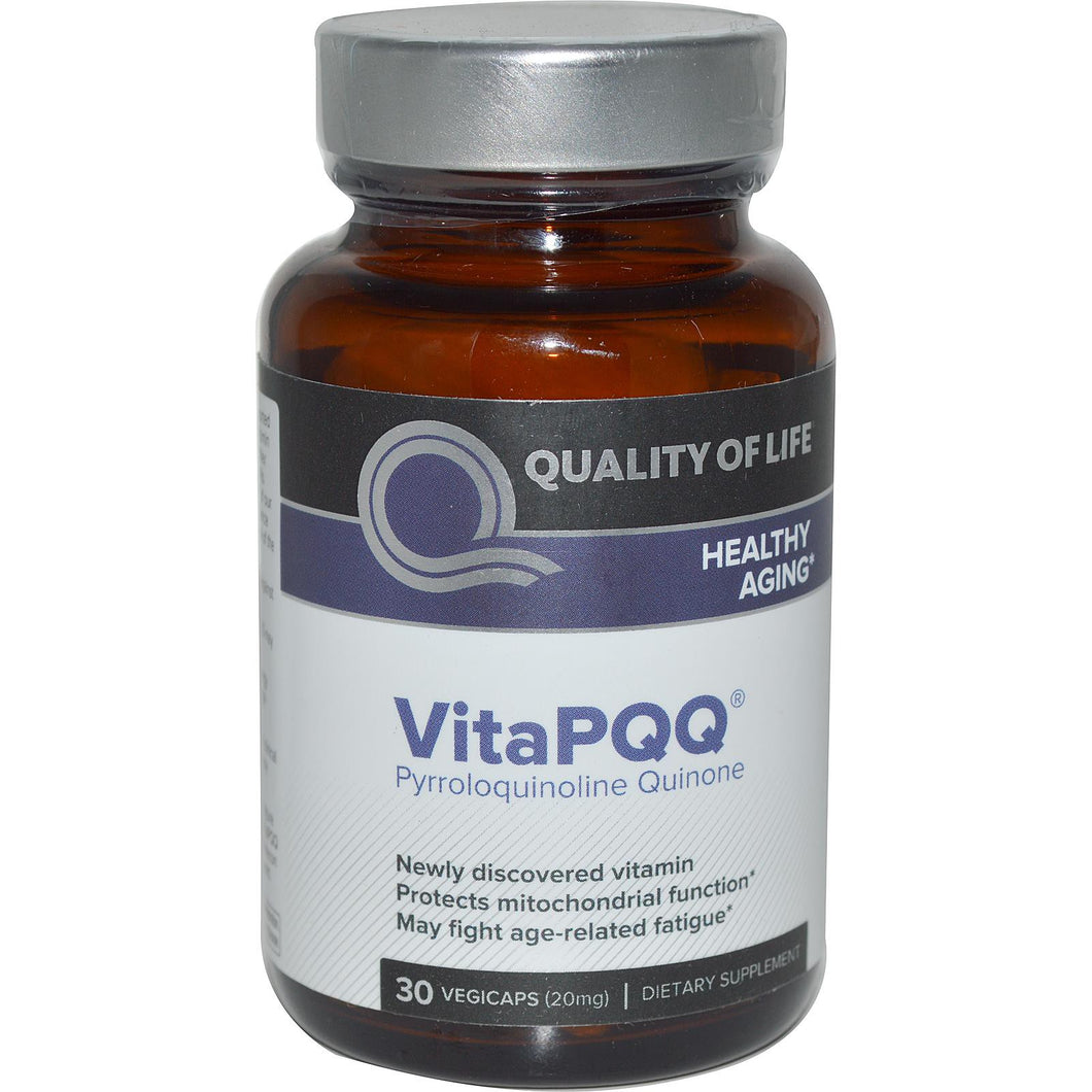 Quality of Life Labs VitaPQQ, Healthy Aging 30 Veggie Capsules