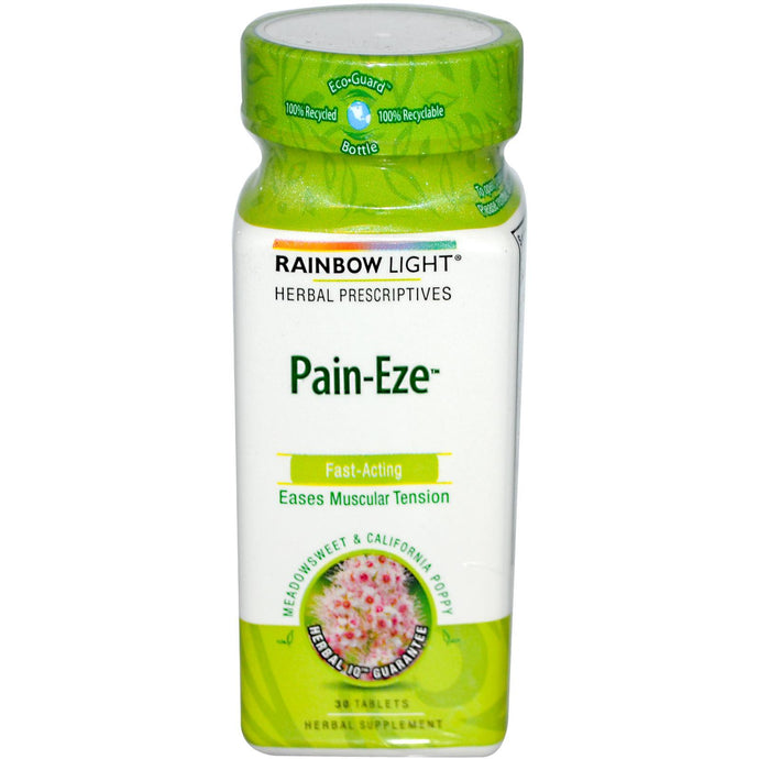 Rainbow Light Herbal Prescriptives Pain-Eze 30 Tablets