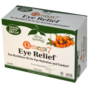EuroPharma Terry Naturally Omega 7 Eye Relief 60 Softgels