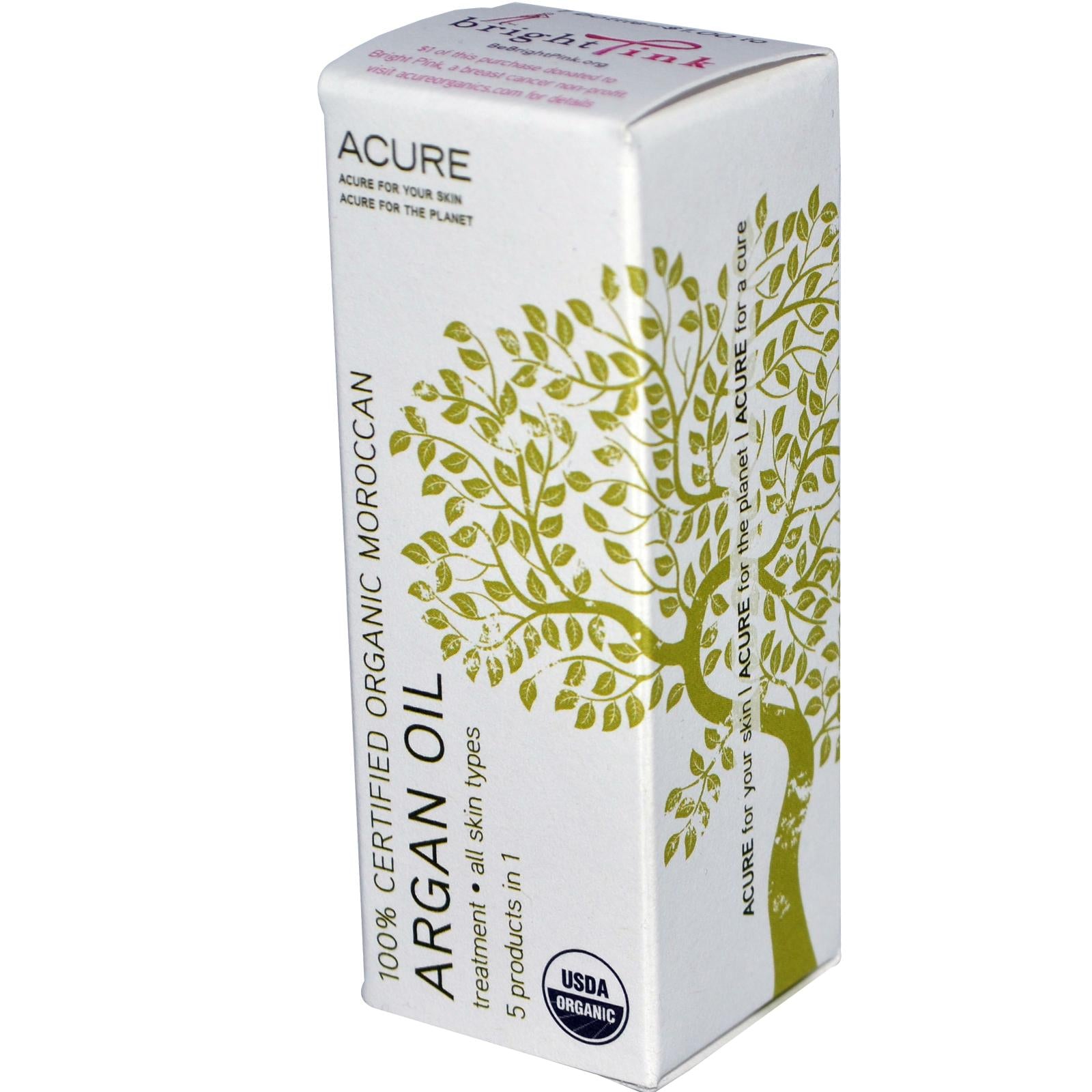 Acure Organics, 100% Certified Organic Morroccan, Argan Oil Treatment, All Skin Types, 30ml