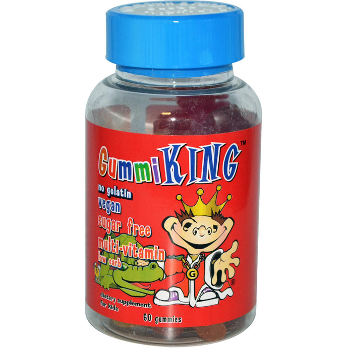 Gummi King, Sugar Free, Multi-Vitamin & Mineral, For Kids, 60 Gummies