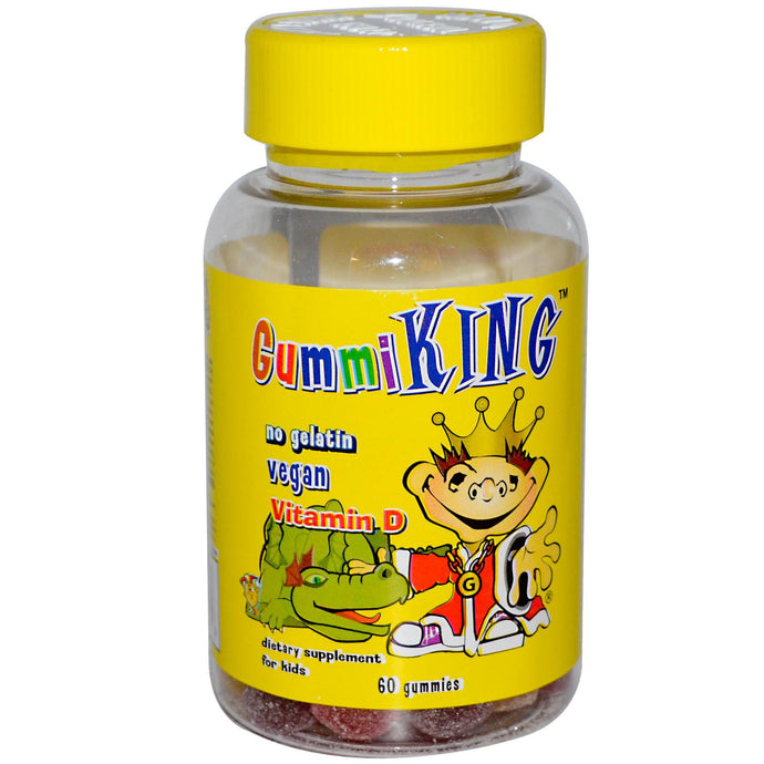 Gummi King, Vitamin D, for Kids, 60 Gummies