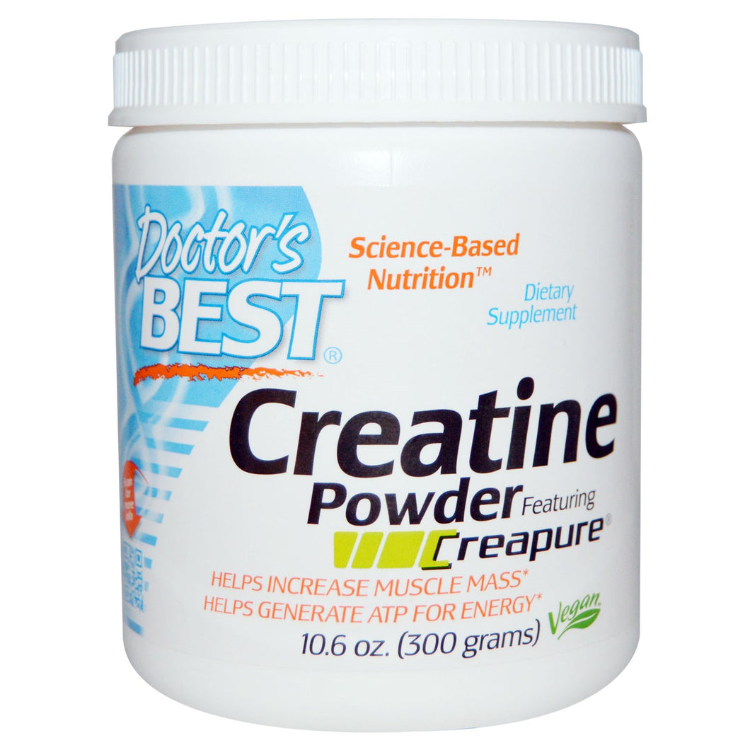 Doctor's Best Creatine Powder Featuring Creapure 300g
