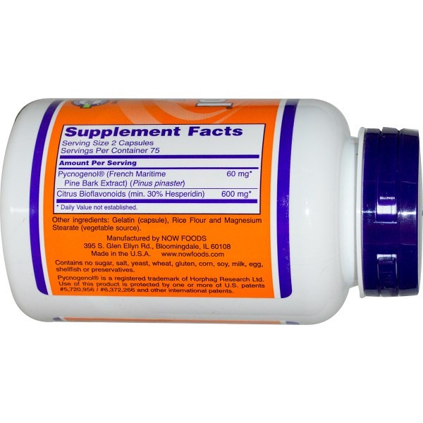 Now Foods Pycnogenol 30mg 150 Capsules