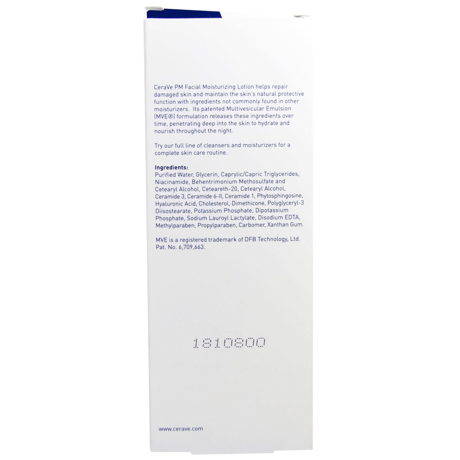 CeraVe PM Facial Moisturizing Lotion 3 fl oz (89ml)