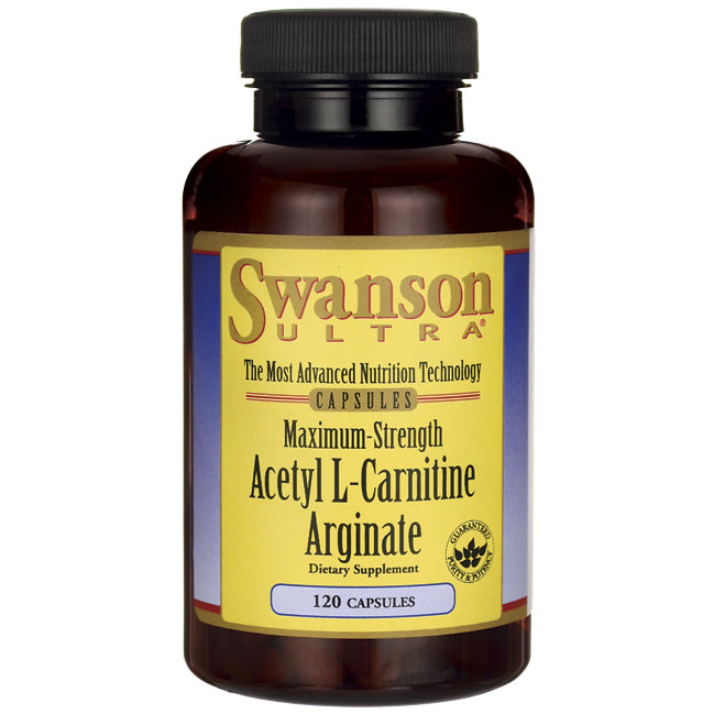 Maximum-Strength Acetyl L-Carnitine Arginate 120 caps