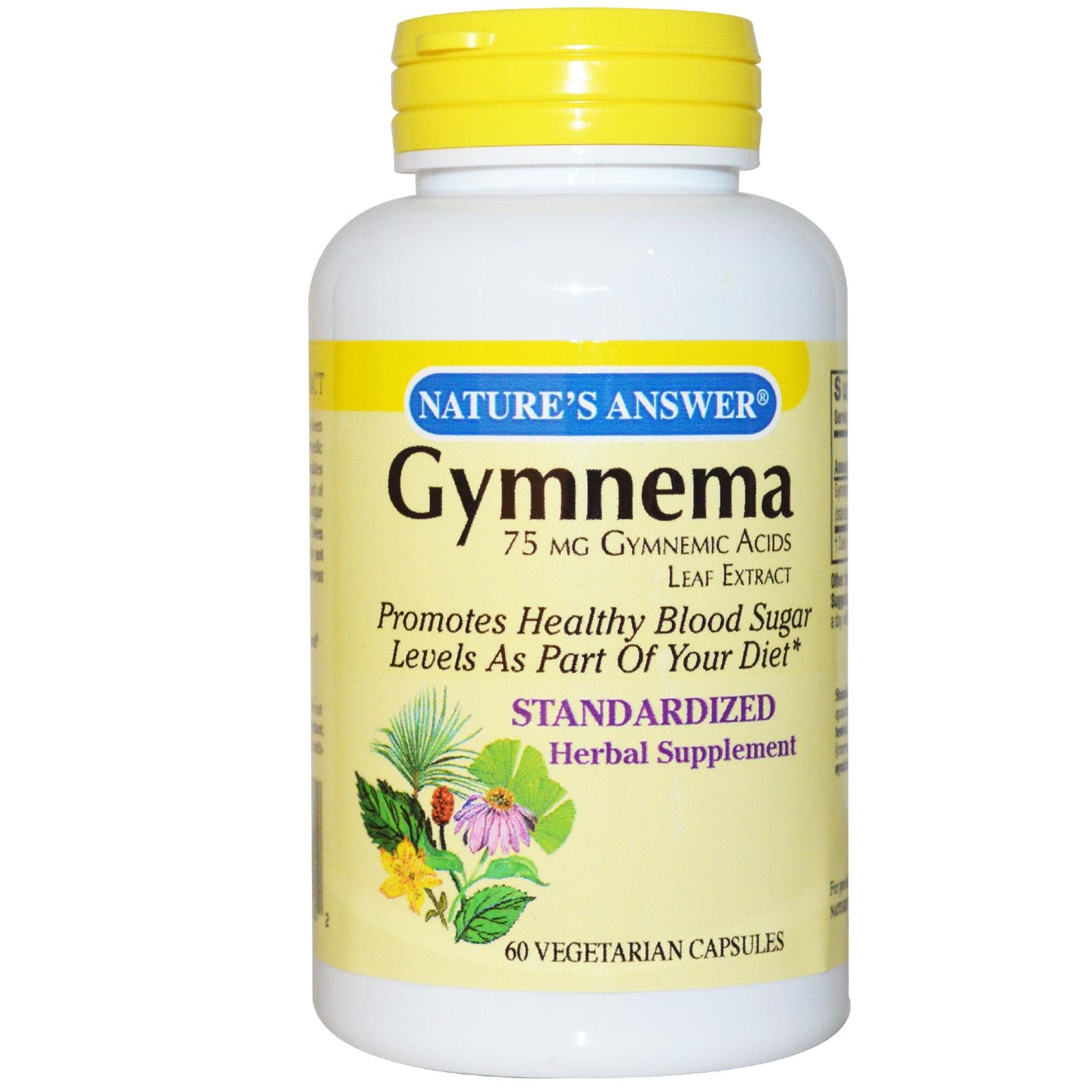Nature's Answer, Gymnema Leaf, Extract, 60 Veggie Caps