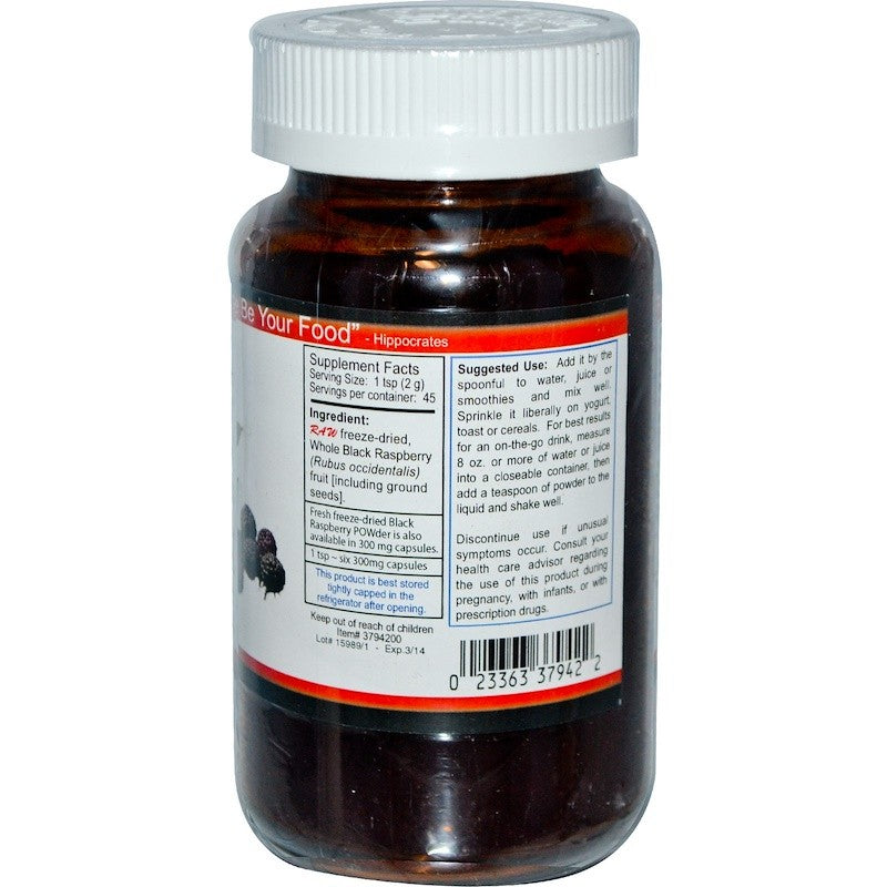 Eclectic Institute, Black Raspberry Powder, 3.2 oz (90 g)