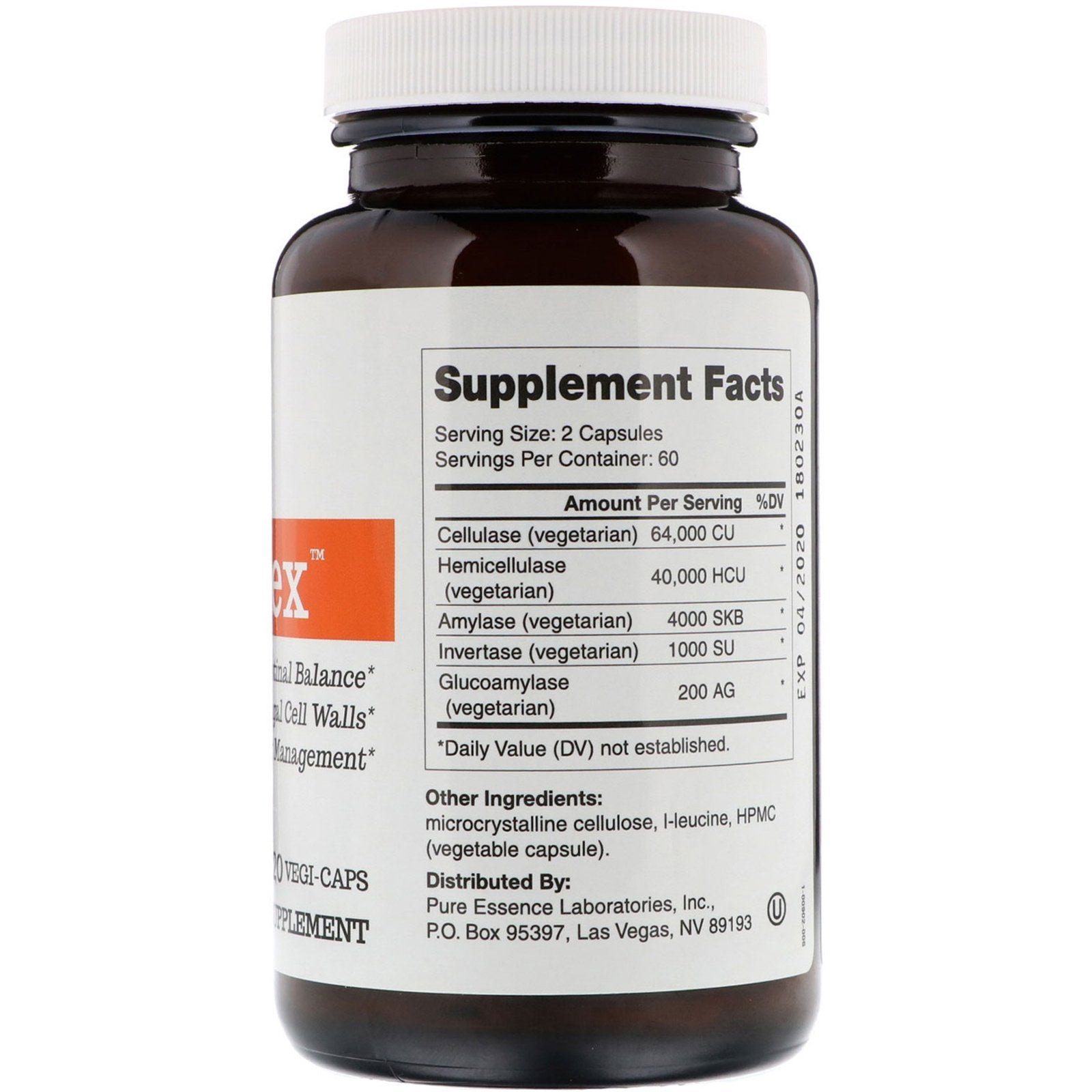 Pure Essence Candex 120 Vegi-Caps