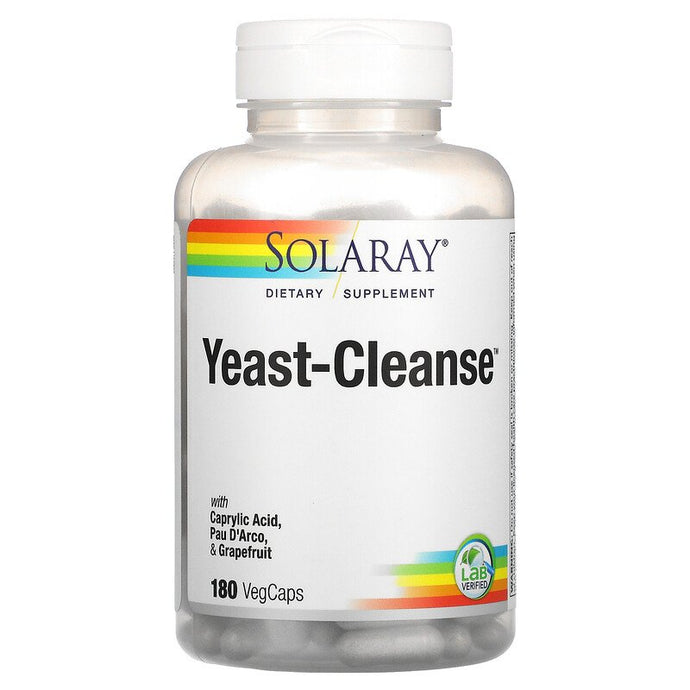 Solaray Yeast-Cleanse 180 VegCaps