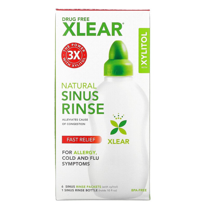 Xlear Natural Sinus Rinse with Xylitol 1 Kit