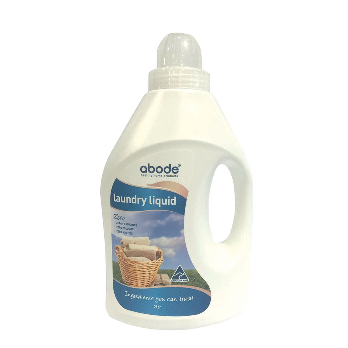Abode Laundry Liquid (Front & Top Loader) Zero 2L