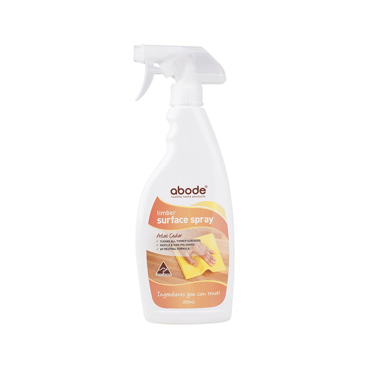 Abode Timber Surface Spray Atlas Cedar 500ml