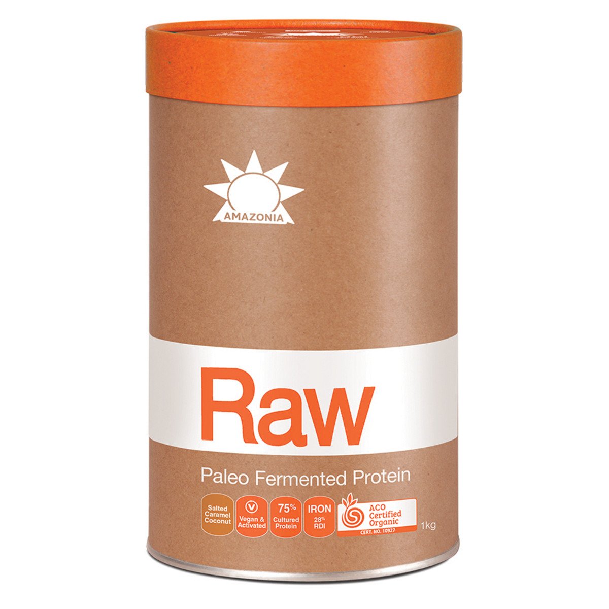Amazonia Raw Protein Paleo Fermented Salted Caramel Coconut 1Kg