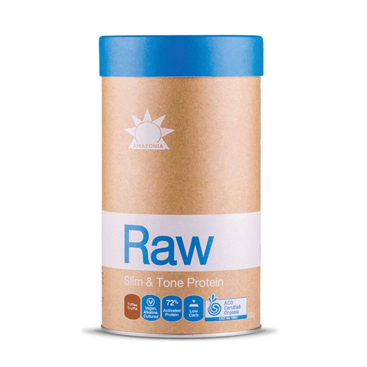 Amazonia Raw Protein Slim And Tone Toffee Truffle 500g
