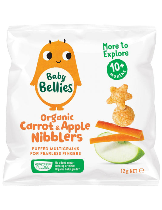 Baby Bellies Nibblers Carrot & Apple 12g