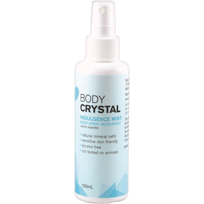 Body Crystal Crystal Body Spray Deodorant Indulgence 150ml