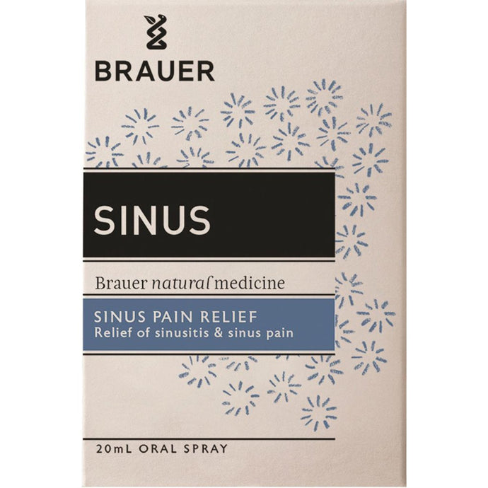 Brauer Sinus For Sinus Pain Relief Oral Spray 20ml