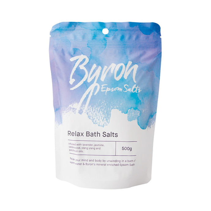 Byron Bath Salts Epsom Salts Relax Bath Salts 500g