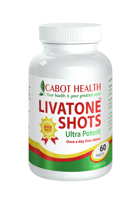 Cabot Health Livatone Shots 60 Tablets