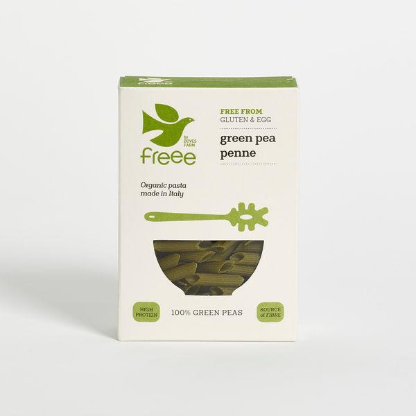 Doves Farm Green Pea Penne Org GF 250g