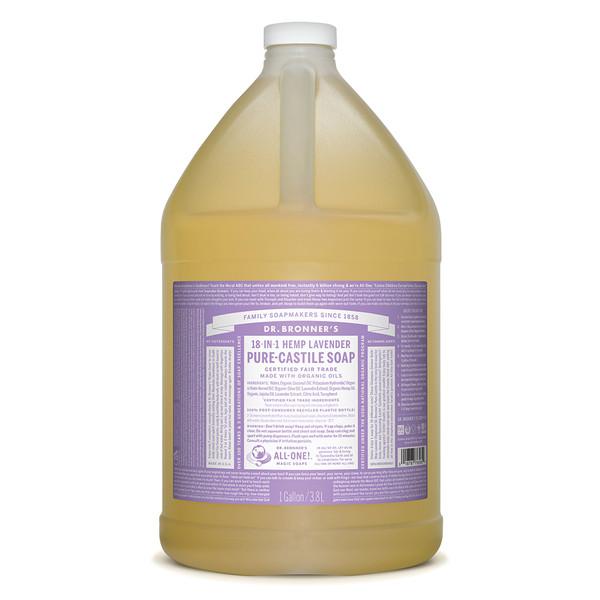 Dr.Bronner'S Pure-Castile Soap Liquid (Hemp 18-In-1) Lavender 3.78L