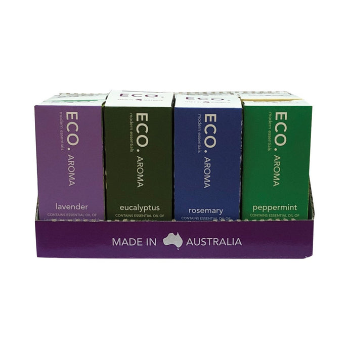 Eco Aroma Top Oil 10mlx12 Pack 1 (3x 4 Essential Oils)