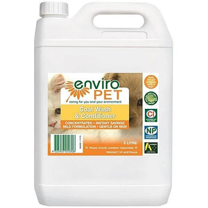 Enviropet Pet Coat Wash And Conditioner 5L