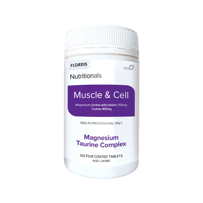 Flordis Nutritionals Muscle & Cell (Magnesium Taurine Complex) 120t