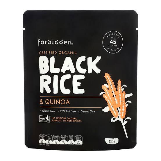 Forbidden Foods Black Rice & Quinoa RTE 125g
