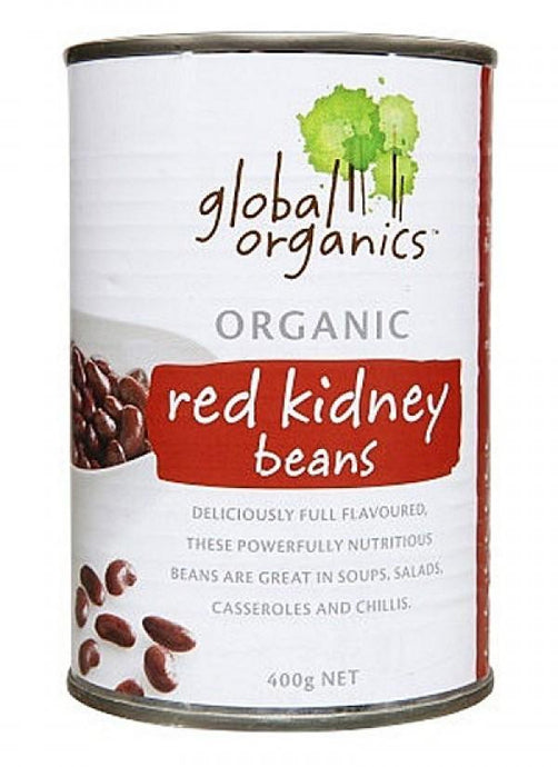 Global Organics Beans Red Kidney Organic 400g