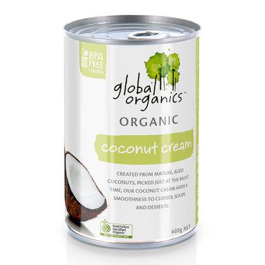 Global Organics Coconut Cream Organic 400g